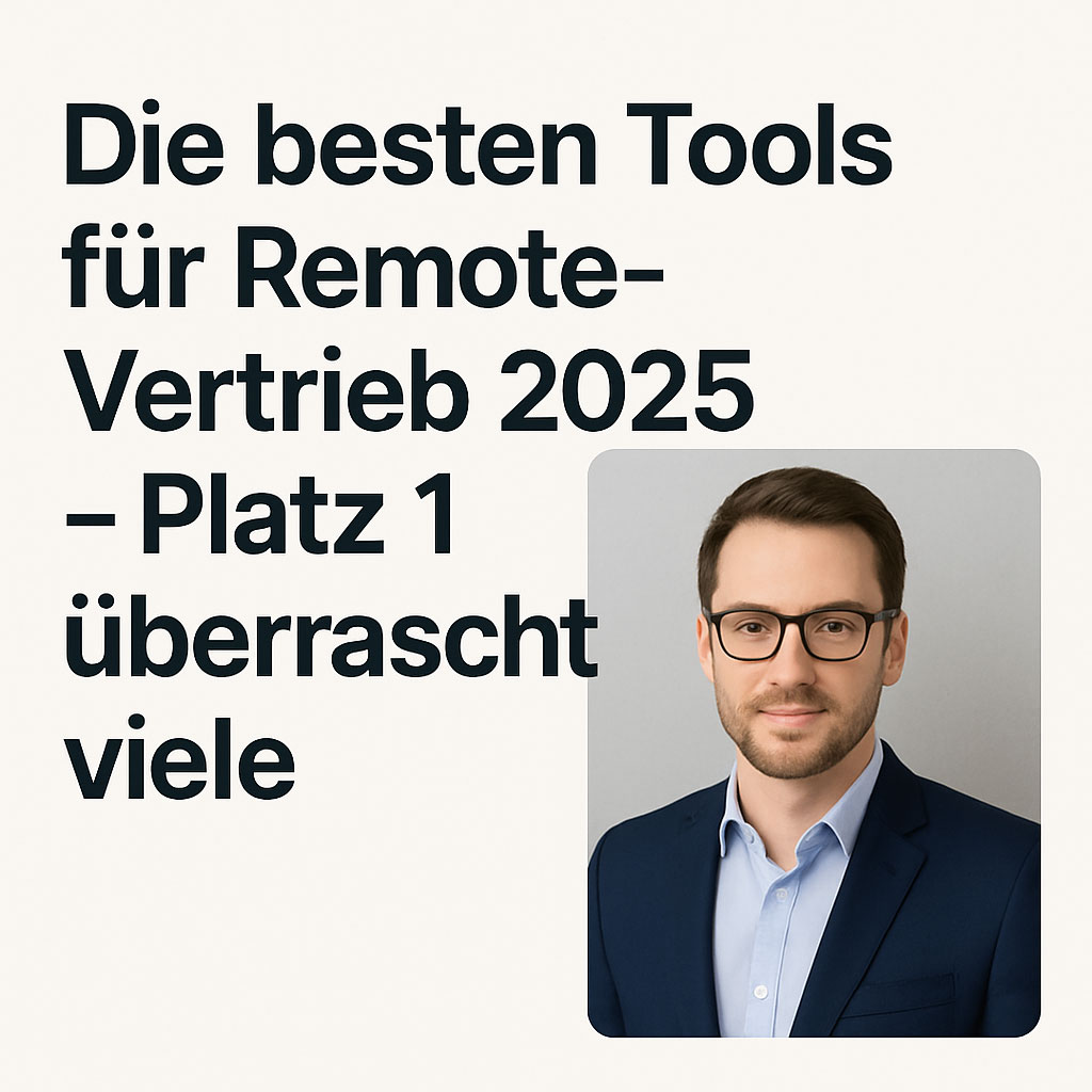 Die besten Tools für Remote-Vertrieb 2025 – Platz 1 überrascht viele
